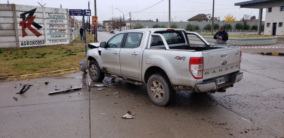 Una Menor Herida Tras Un Choque De Dos Camionetas El Orden De Pringles