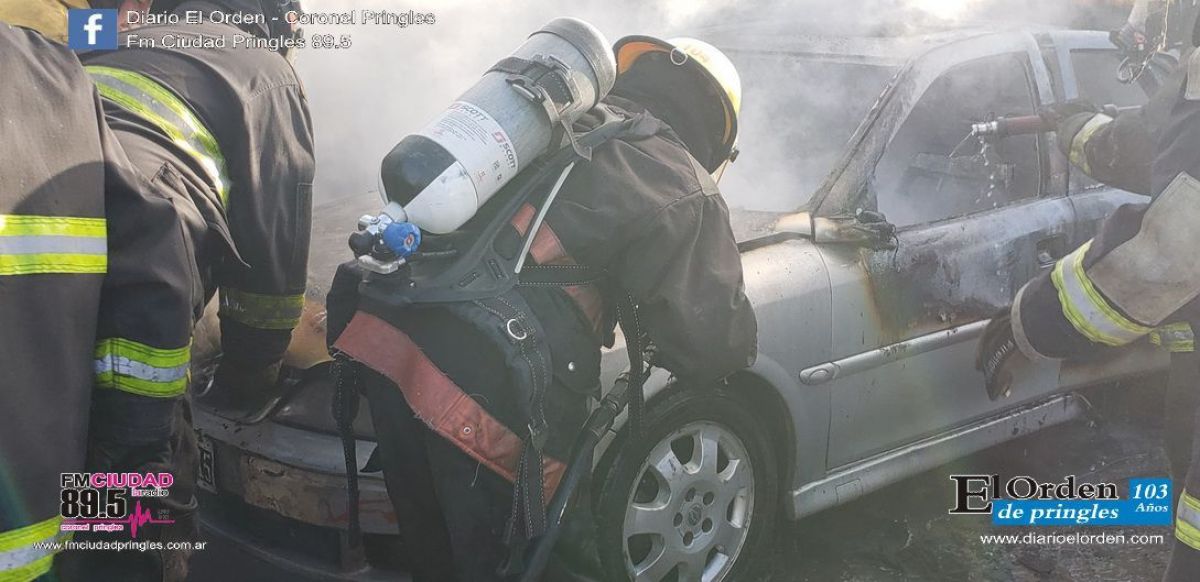 Se Incendi Un Veh Culo P Rdidas Totales El Orden De Pringles