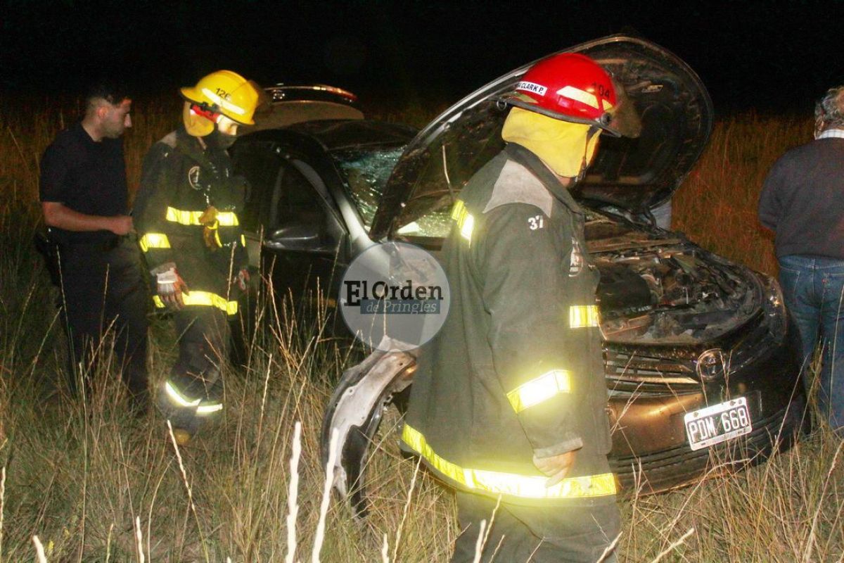 Tres Heridos Leves Tras Un Vuelco En Ruta El Orden De Pringles