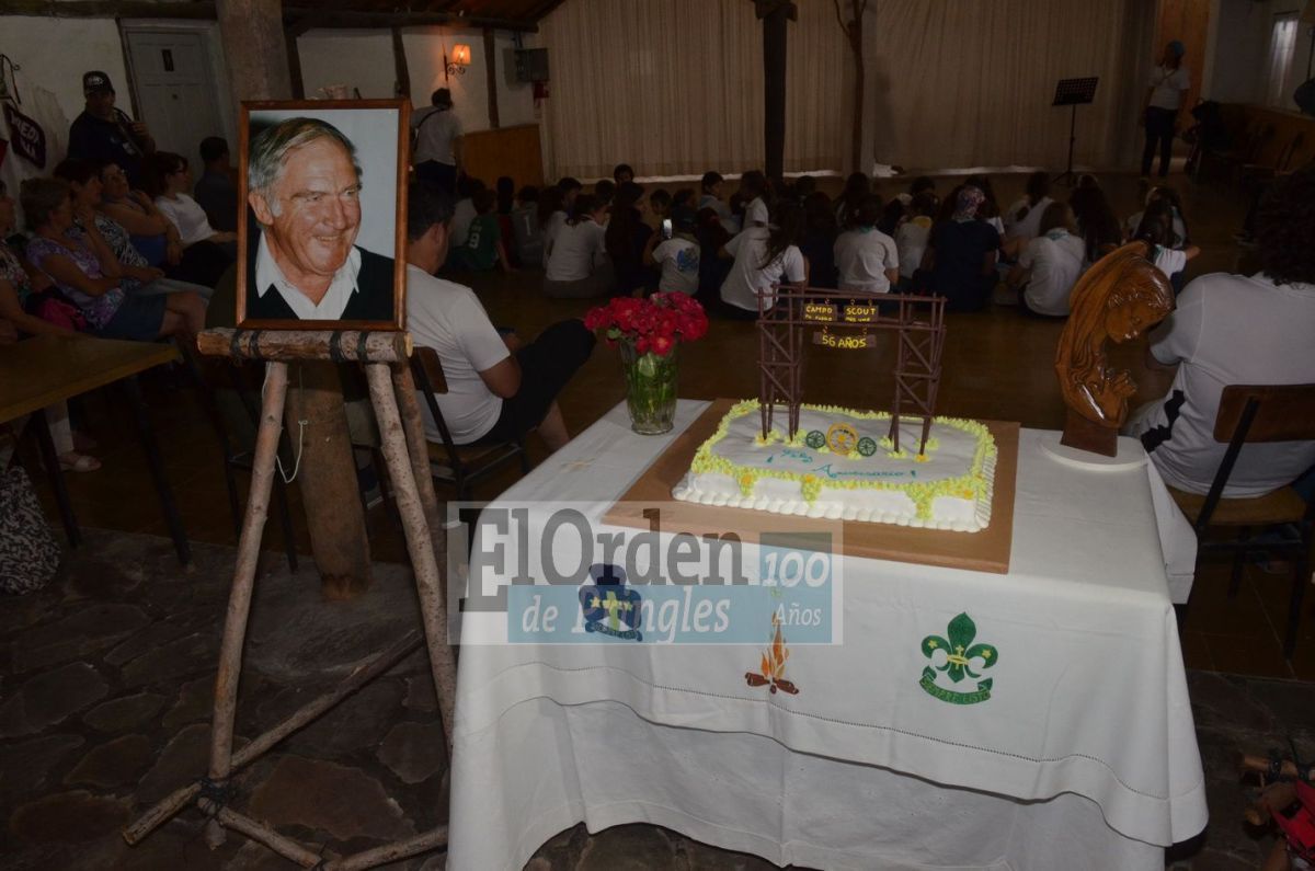 El Grupo Scout de Pringles festejó sus 56 años de vida
