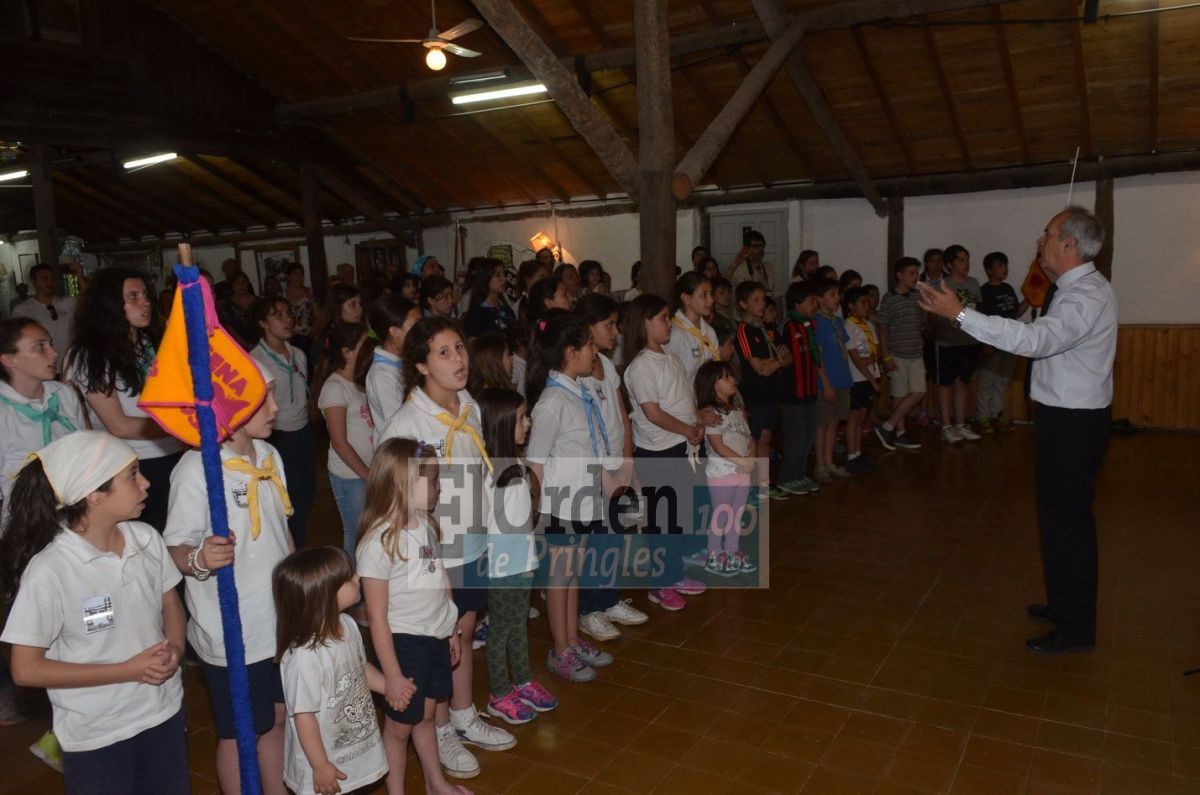 El Grupo Scout de Pringles festejó sus 56 años de vida