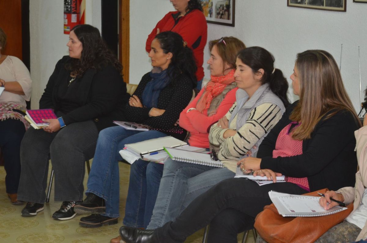 Roberta Iannamico brindó su taller ‘Tizas de Colores”
