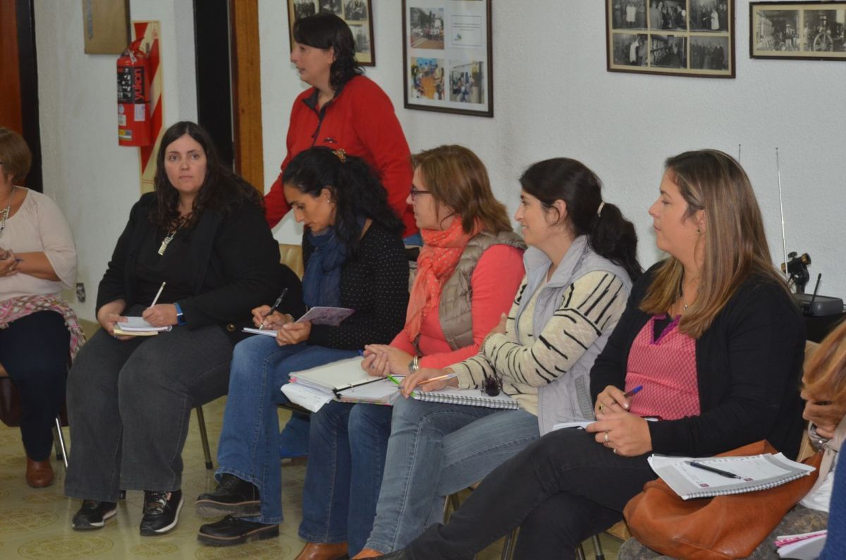 Roberta Iannamico brindó su taller ‘Tizas de Colores”
