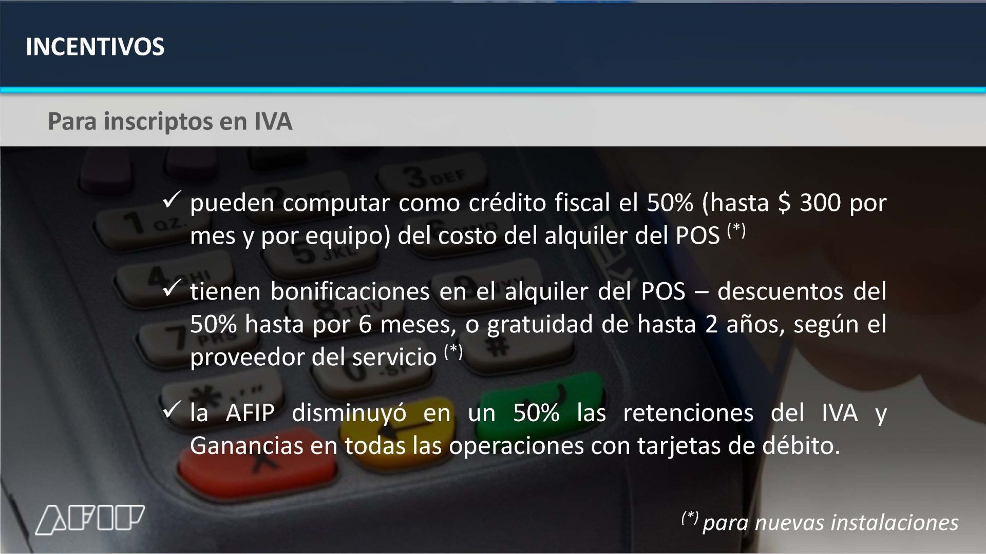Posnet: prevén complicaciones para comercios del interior