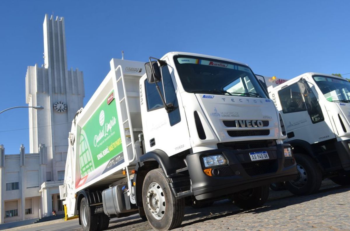 Se presentaron las 4 modernas unidades destinadas a la recolección de residuos