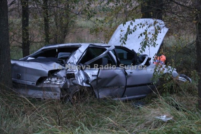 Cinco pringlenses heridos en vuelco de auto | El Orden de Pringles