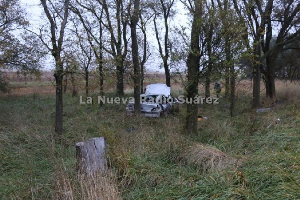 Cinco pringlenses heridos en vuelco de auto | El Orden de Pringles
