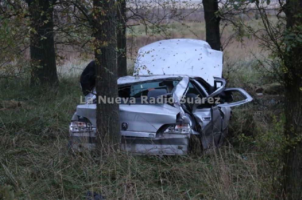 Cinco pringlenses heridos en vuelco de auto | El Orden de Pringles
