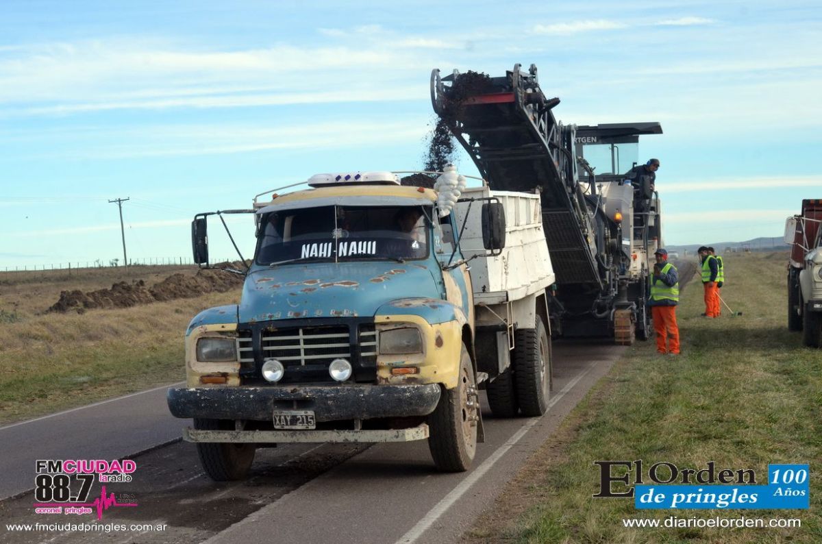 Vialidad comenzó a reparar la Ruta 51