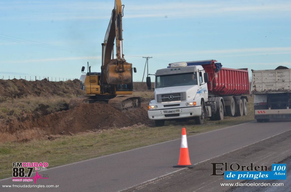 Vialidad comenzó a reparar la Ruta 51