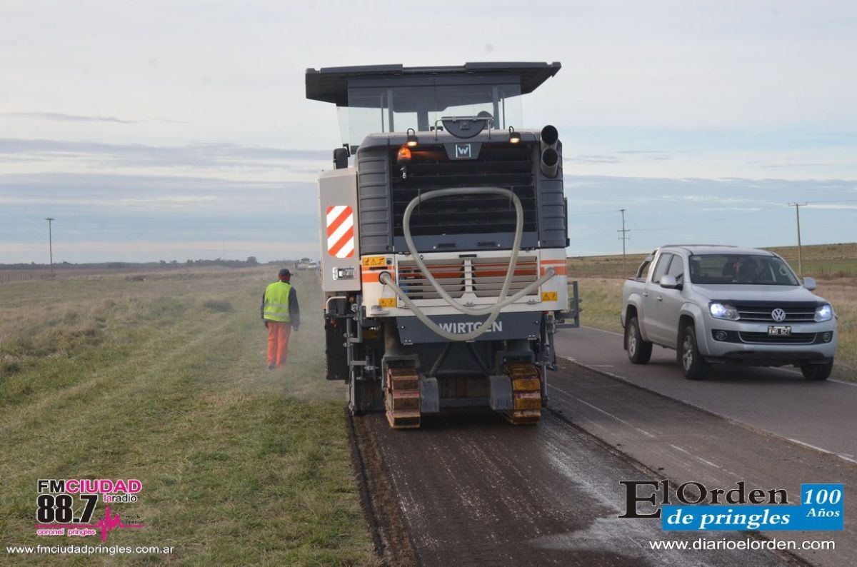 Vialidad comenzó a reparar la Ruta 51