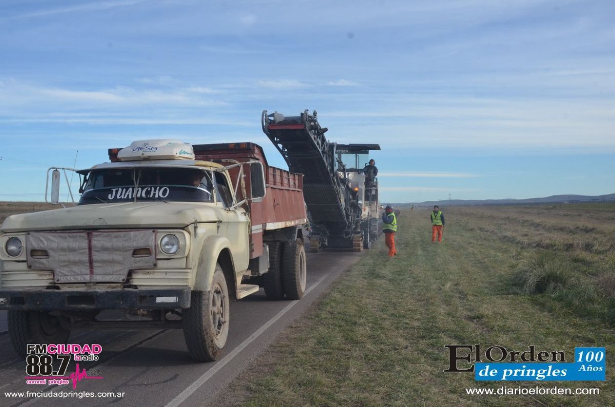 Vialidad comenzó a reparar la Ruta 51