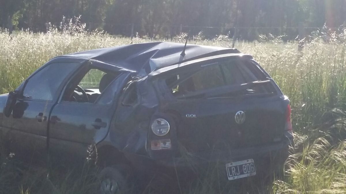 Pringlense con heridas leves en vuelco en el acceso a Tornquist | El ...