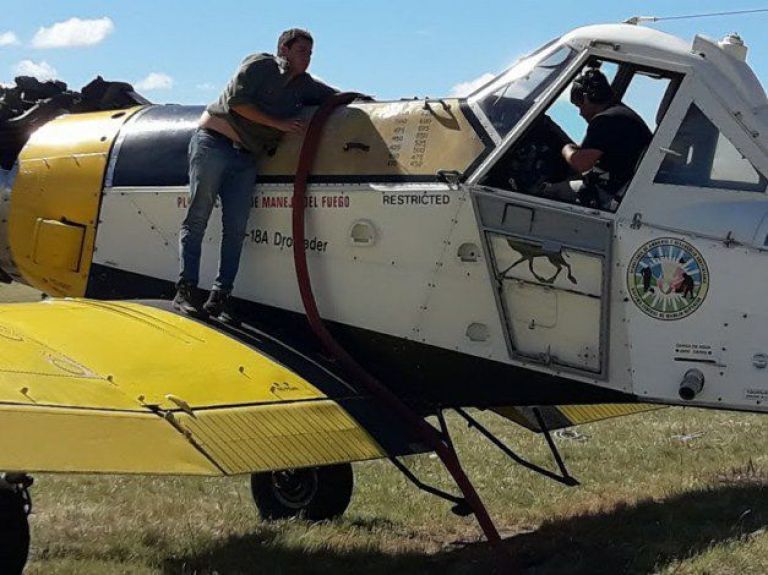 Un feroz incendio ya afectó a más de 500 hectáreas en la zona serrana