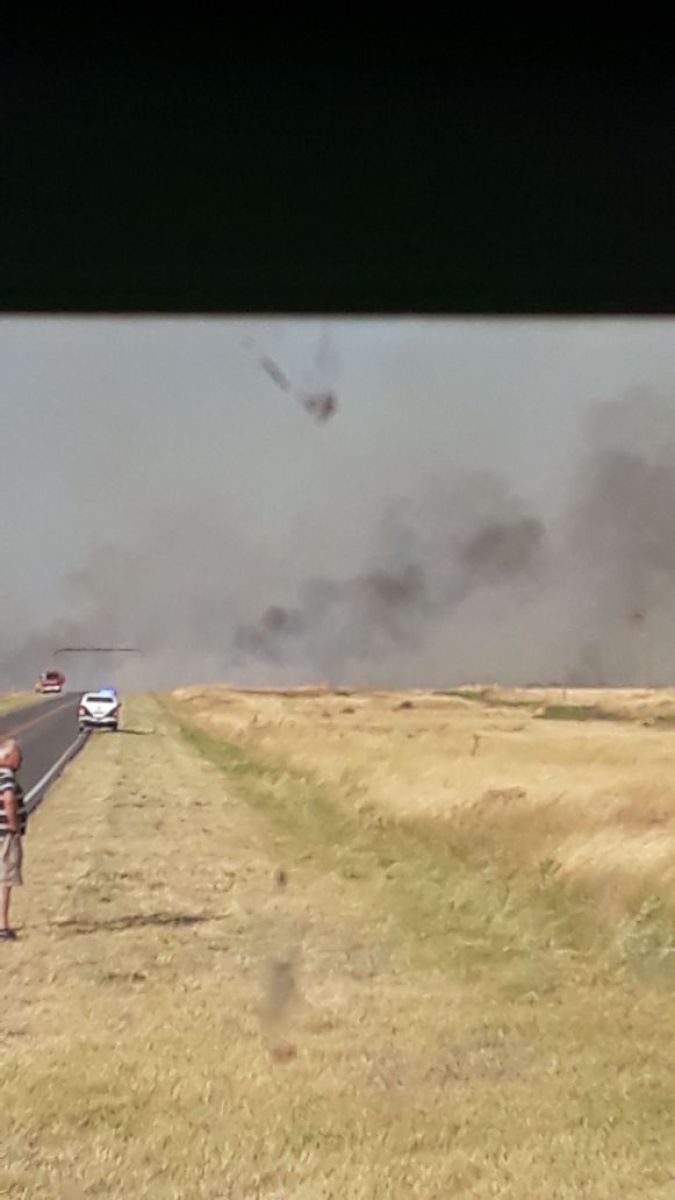 Incendios de pastizales… la pesadilla de los bomberos