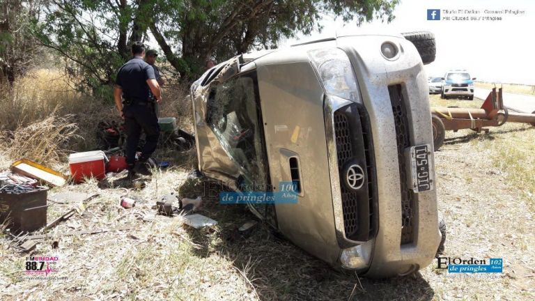 Accidente en ruta 51: dos heridos | El Orden de Pringles