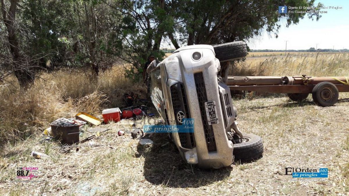 Accidente en ruta 51: dos heridos | El Orden de Pringles