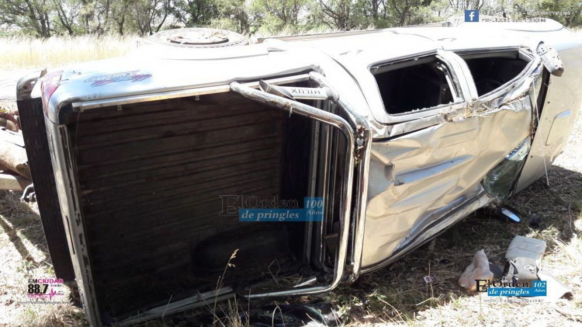 Accidente en ruta 51: dos heridos | El Orden de Pringles