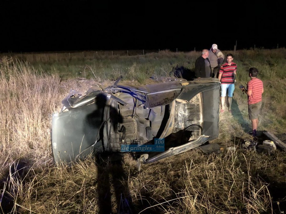 Volcó un automóvil en la ruta 51 | El Orden de Pringles