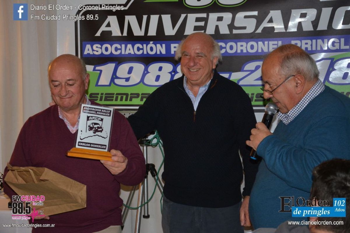 La Asociación Rally Coronel Pringles festejó sus 30 años