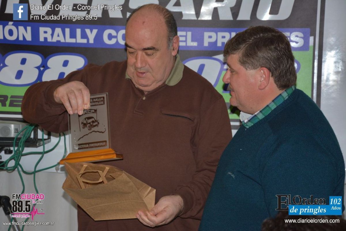 La Asociación Rally Coronel Pringles festejó sus 30 años
