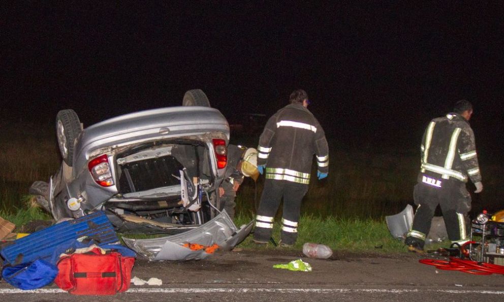 Fatal accidente múltiple en la Ruta 3: un muerto | El Orden de Pringles