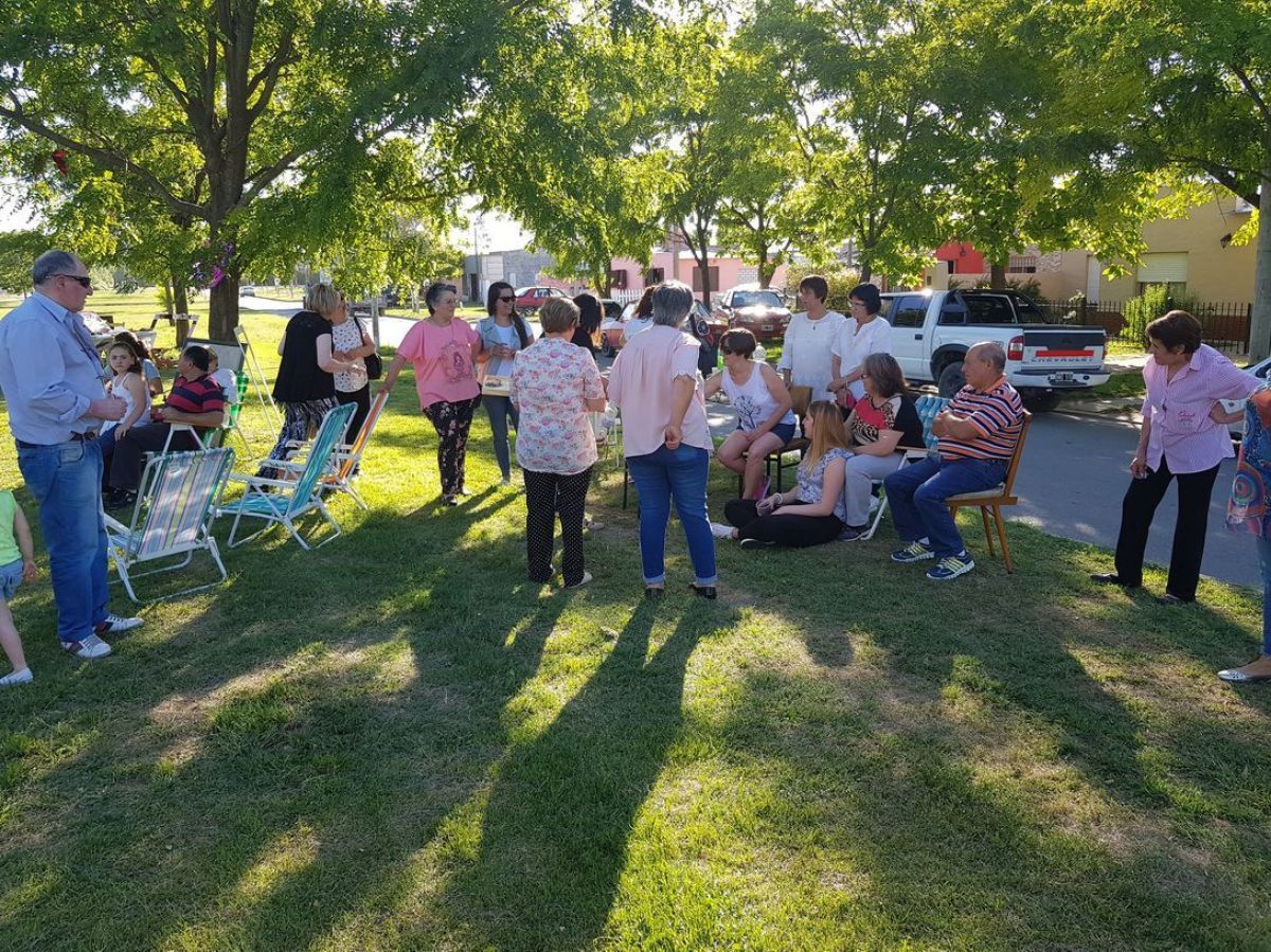 Hermosos trabajos en la muestra callejera