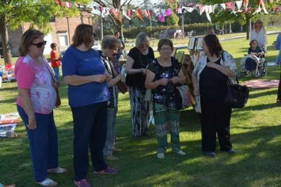 Hermosos trabajos en la muestra callejera