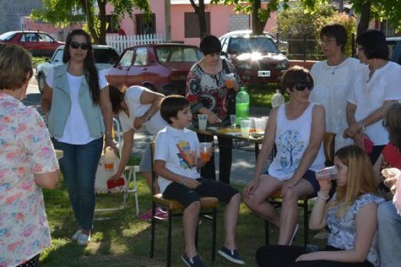 Hermosos trabajos en la muestra callejera