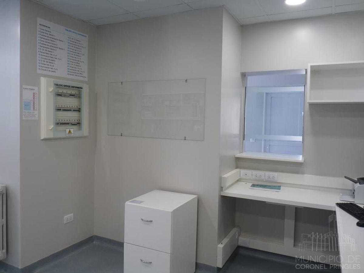 Inauguraron el office de enfermería