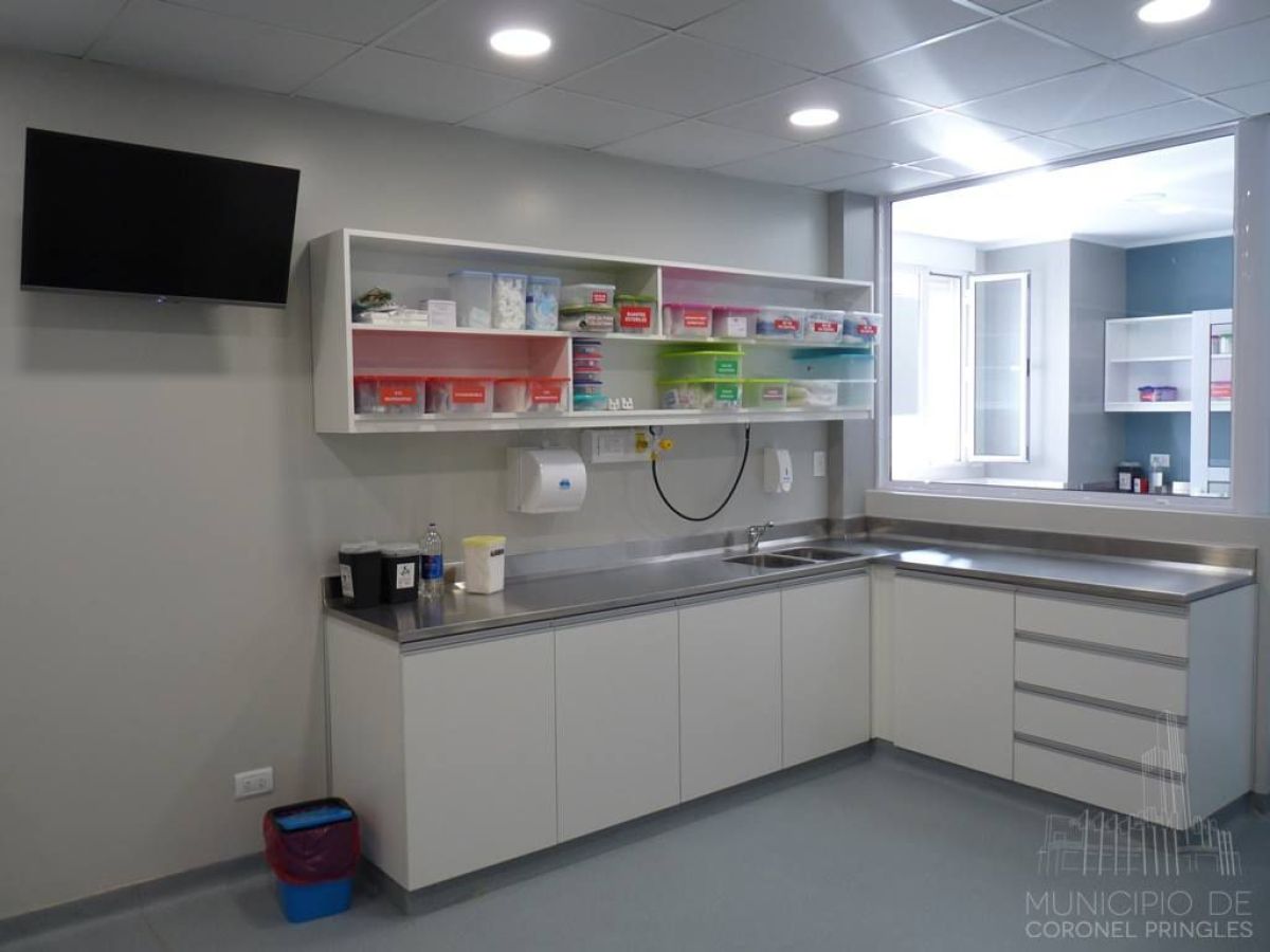 Inauguraron el office de enfermería