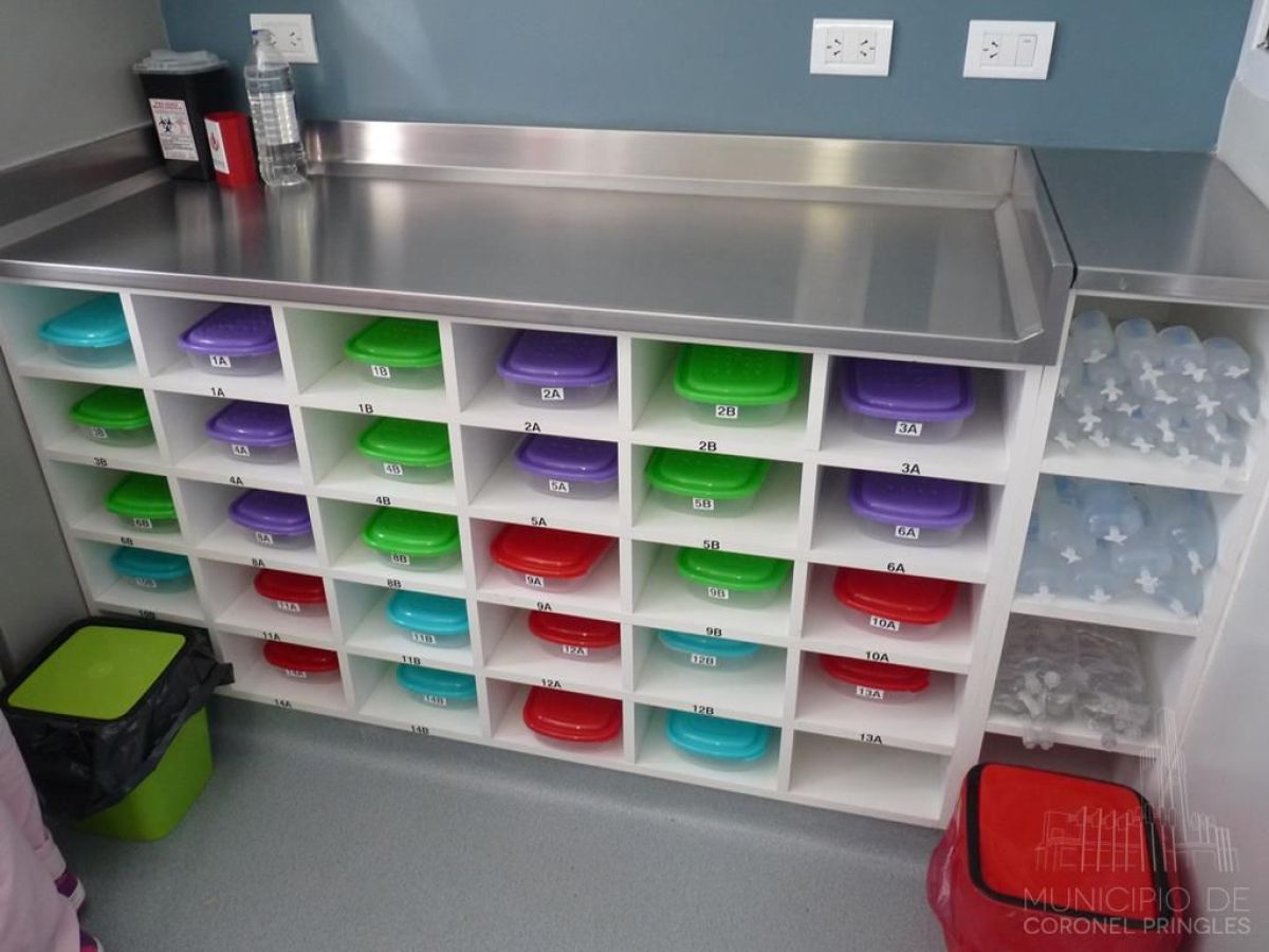 Inauguraron el office de enfermería