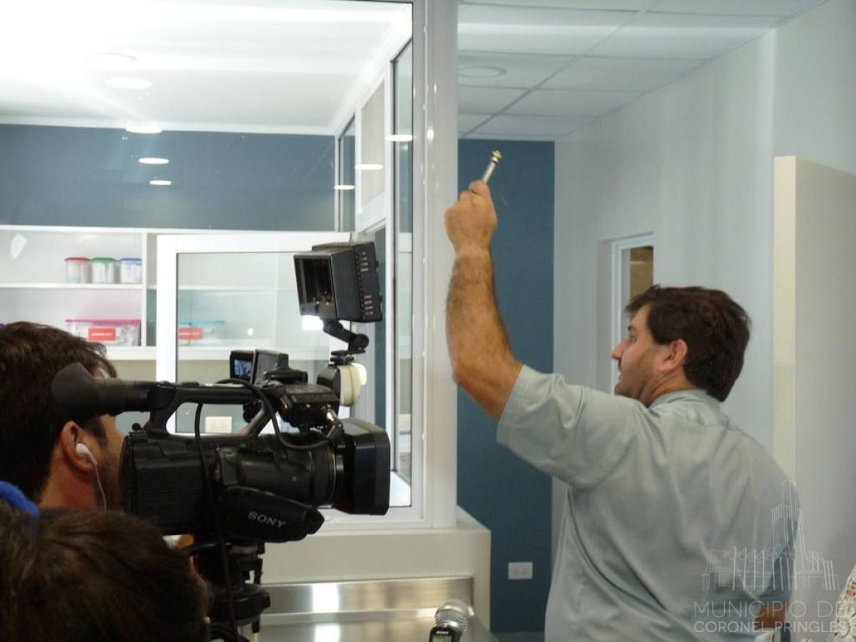 Inauguraron el office de enfermería