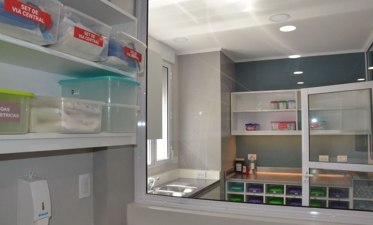 Inauguraron el office de enfermería