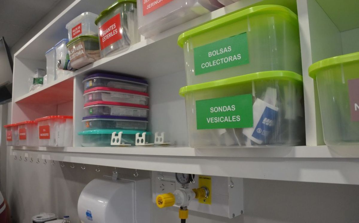 Inauguraron el office de enfermería