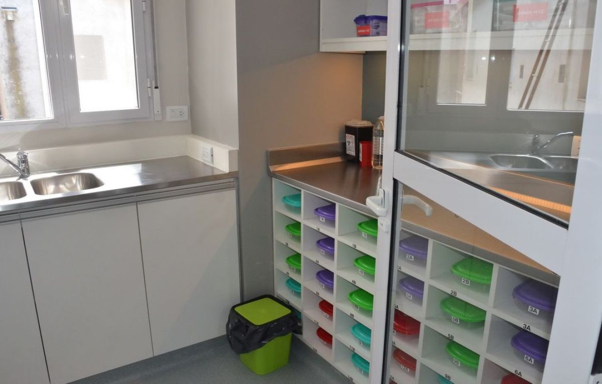 Inauguraron el office de enfermería