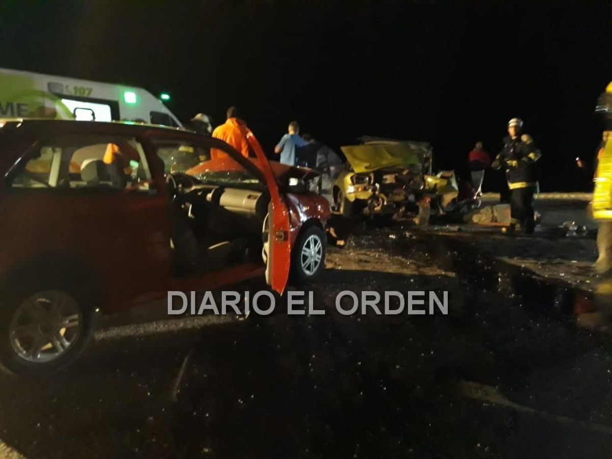 Choque frontal en ruta 51 deja como saldo 10 heridos | El Orden de Pringles