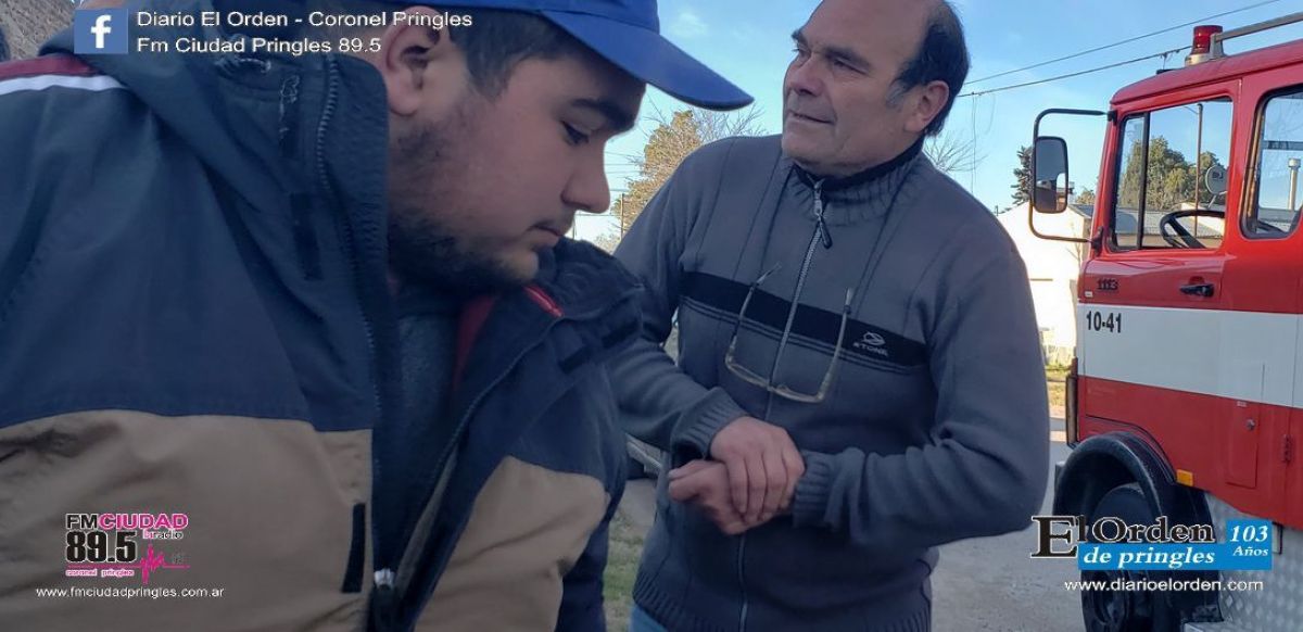 Se incendió un vehículo: pérdidas totales