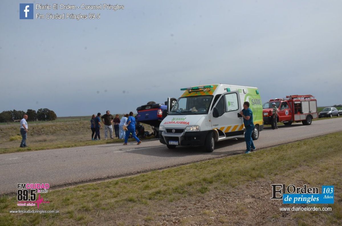 Dos mujeres resultaron heridas tras vuelco en Ruta 85 | El Orden de ...