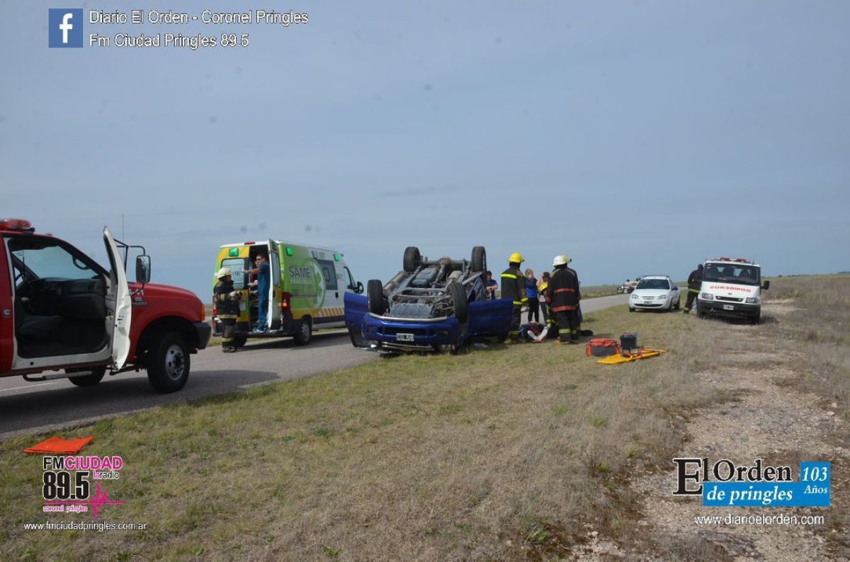 Dos mujeres resultaron heridas tras vuelco en Ruta 85 | El Orden de ...