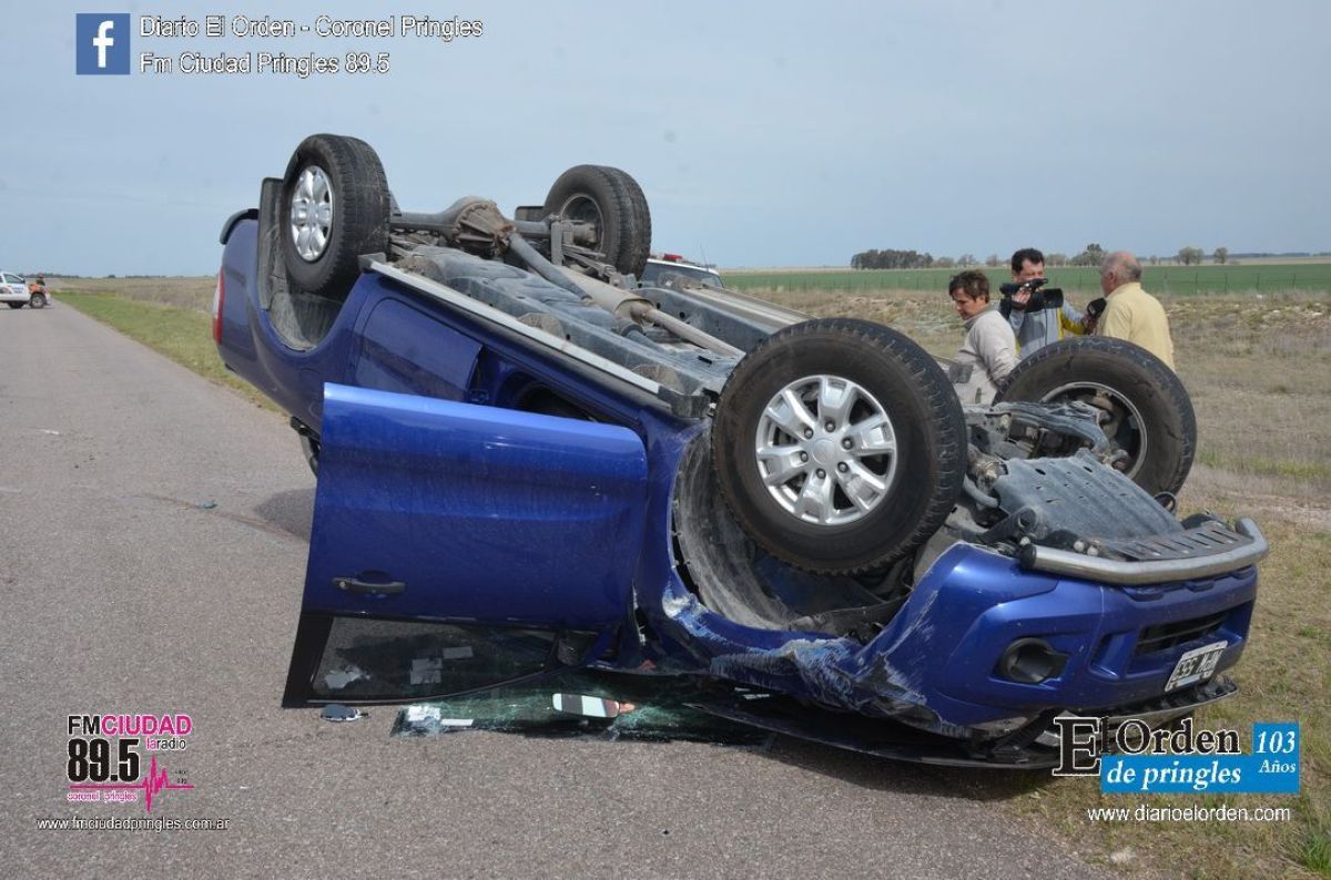 Dos mujeres resultaron heridas tras vuelco en Ruta 85 | El Orden de ...