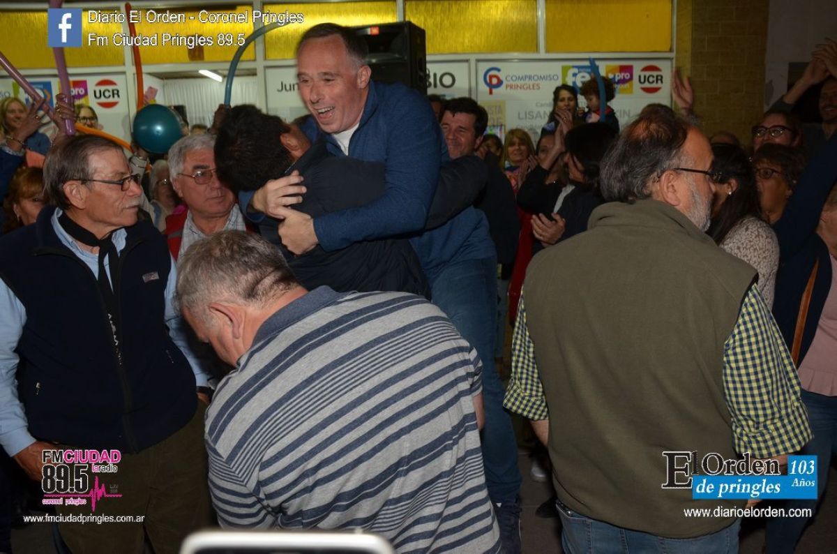 En Coronel Pringles, amplio triunfo de Lisandro Matzkin