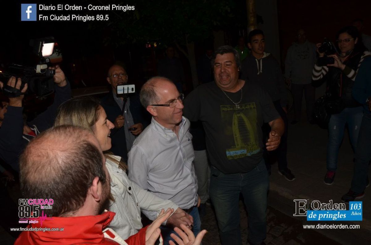 En Coronel Pringles, amplio triunfo de Lisandro Matzkin