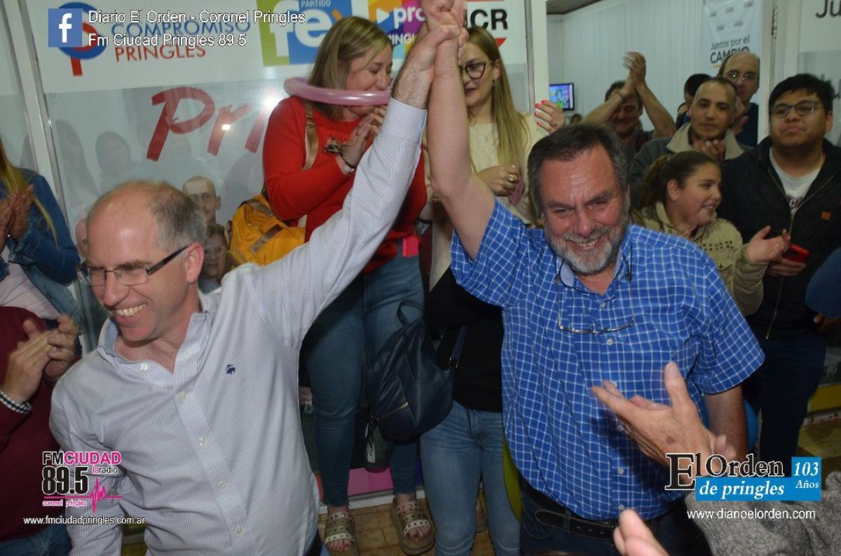 En Coronel Pringles, amplio triunfo de Lisandro Matzkin