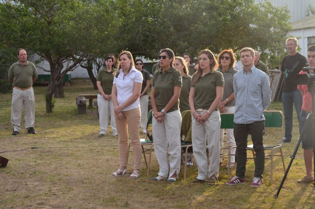 Acto de colación de alumnos de 7º año de la Escuela Agrotécnica