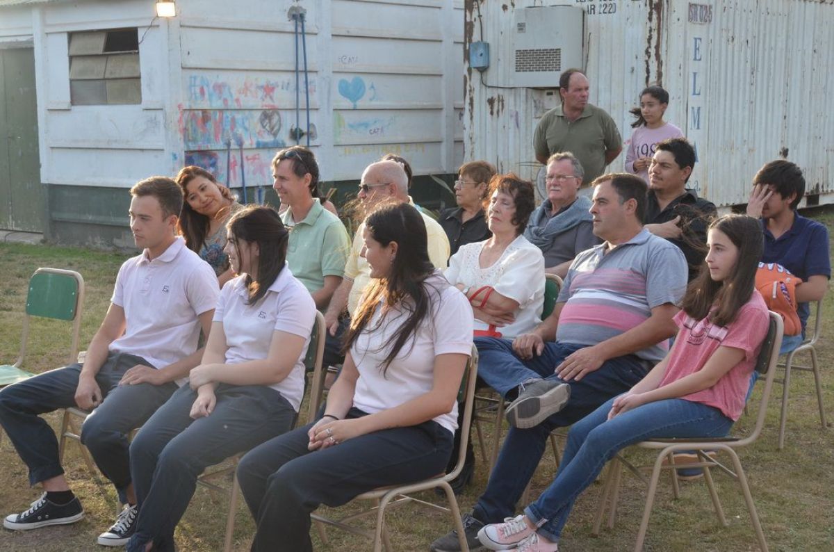 Acto de colación de alumnos de 7º año de la Escuela Agrotécnica