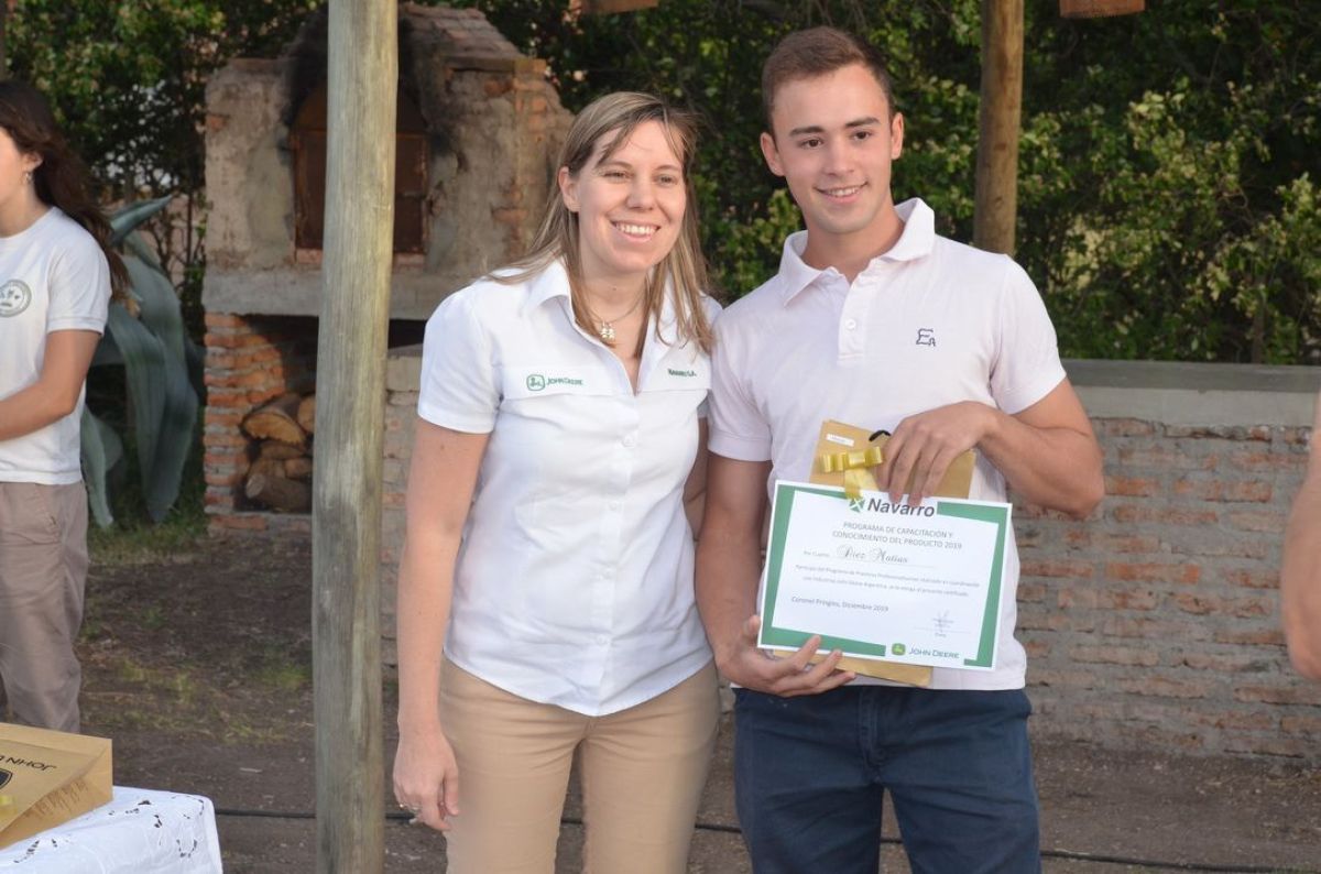 Acto de colación de alumnos de 7º año de la Escuela Agrotécnica