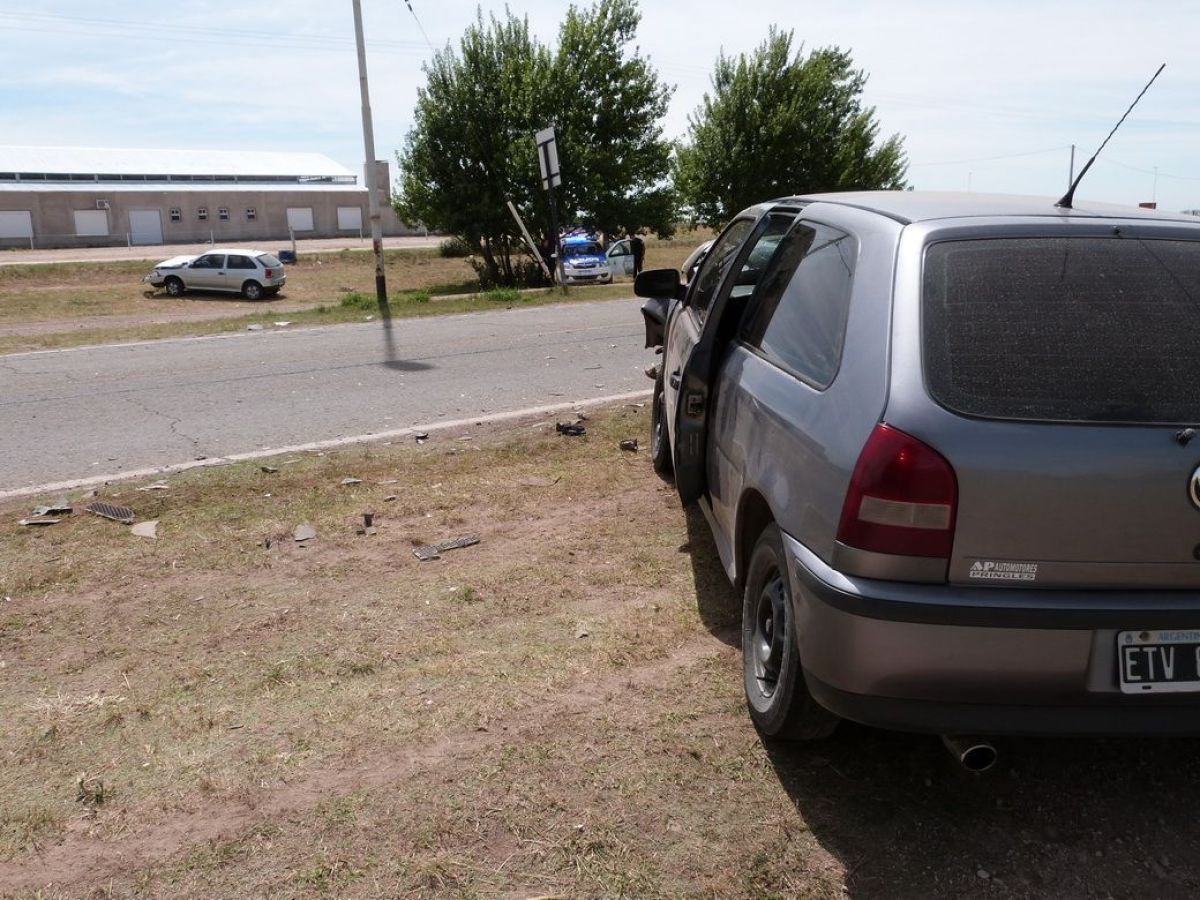 Accidente con un herido en el ingreso a Pringles | El Orden de Pringles