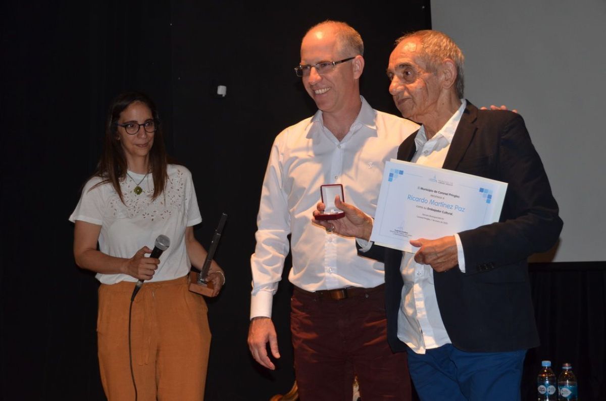 El artista Ricardo Martínez Paz, embajador cultural del distrito