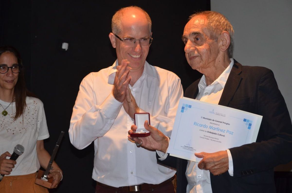 El artista Ricardo Martínez Paz, embajador cultural del distrito